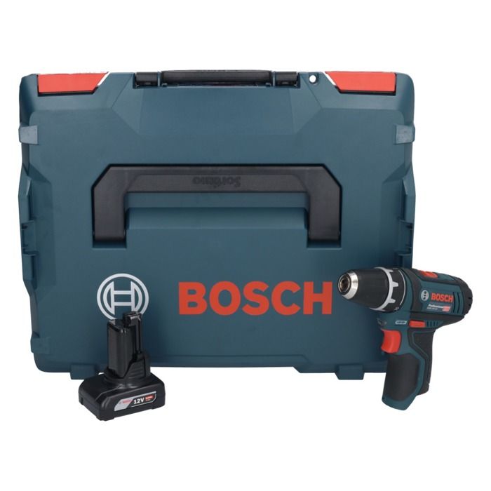 Perceuse-visseuse sans fil - Bosch - GSR 12V-15 - 12V - Batterie 60 Ah - L-Boxx