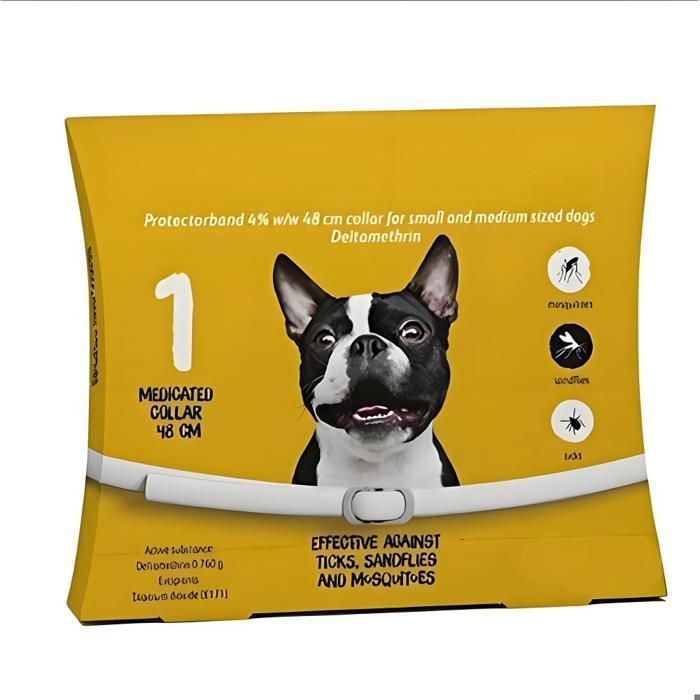 Meilleurs prix pour Scalibor - Collier antiparasitaire pour chiens de taille moyenne - 48 cm