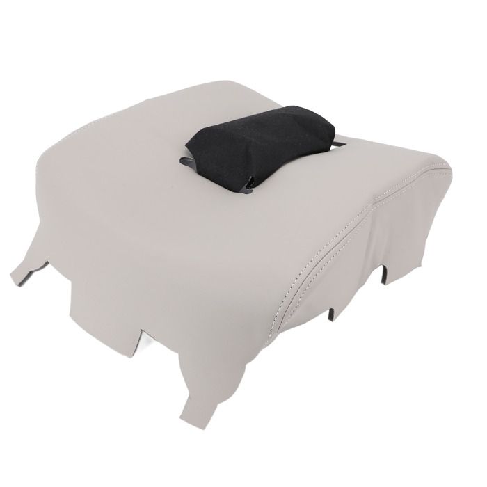 Couvercle D'Accoudoir Console Centrale Voiture - Tissu - Pour VW Golf, Jetta, Passat B5, Skoda - Noir