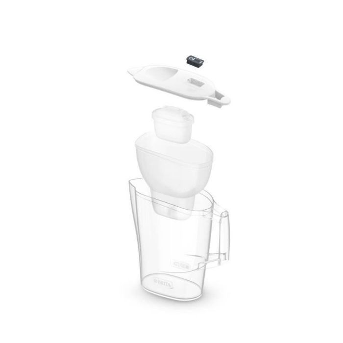 Filtre à eau - BRITA - 1056049 - Carafe Aluna 24L - 2 cartouches Maxtra - Lavable au lave-vaisselle