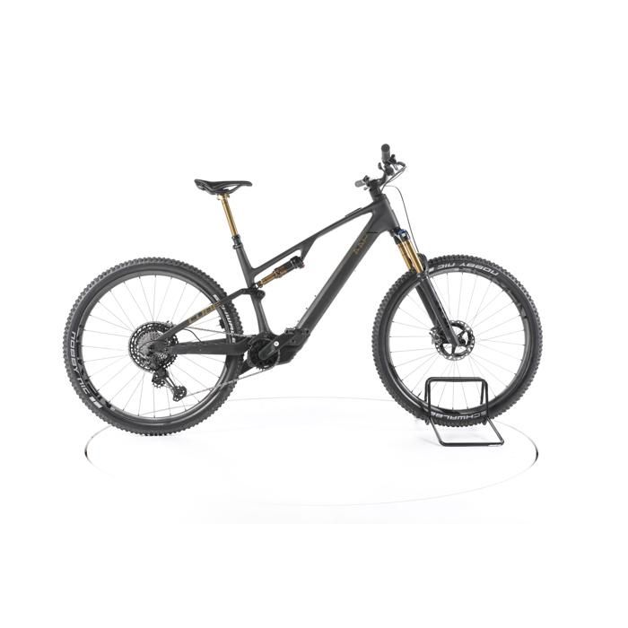 Vélo électrique - Cube AMS Hybrid One44 C:68x SLT x - noir - VTT électrique tout suspendu - Bosch 400 Wh Reconditionné - Cube