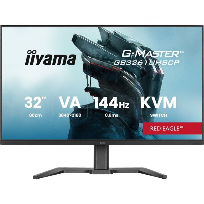Iiyama 32 4K144HzVA0.6msUSB CKVMFreeSync Premium