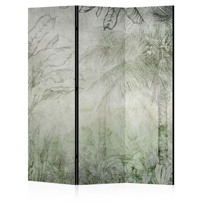 Paravent intérieur bilatéral - LumaSoul - 5-3-25-0-3b-1-1-3 - 3 pièces - 135x172 cm - Feuilles 4