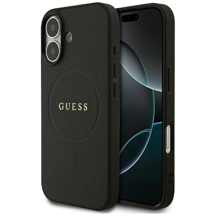 Coque Guess Grained Gold Ring MagSafe pour iPhone 17 - vue 4