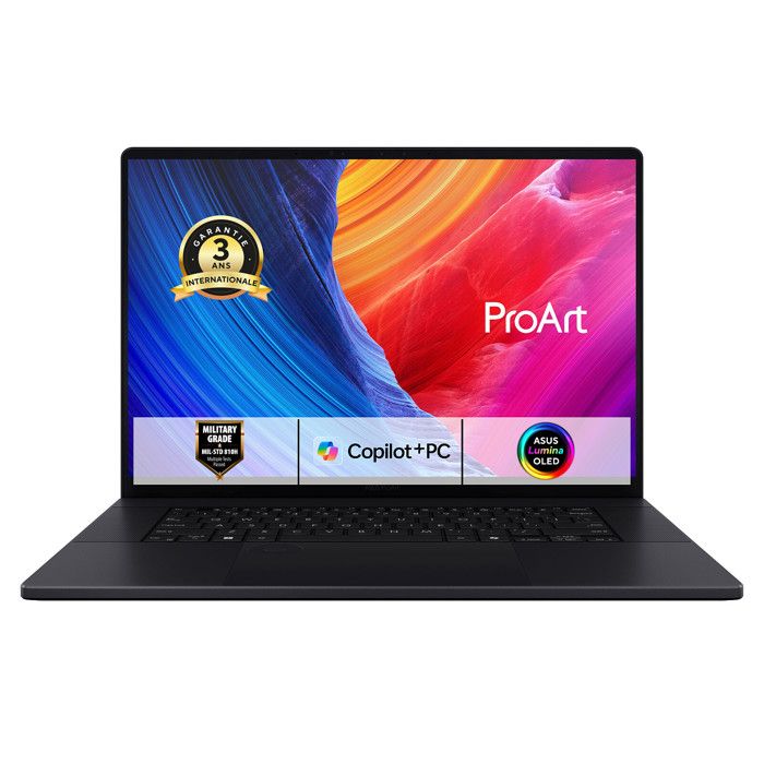 Ordinateur portable - ASUS - ProArt P16 H7606WR-DICSE124X - Ryzen AI 9 HX 370 - Écran OLED 16 4K tactile - 64 Go / 2 To SSD