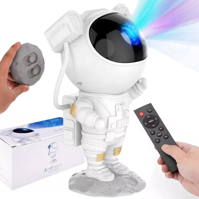 Projecteur détoiles veilleuse LED astronaute télécommande