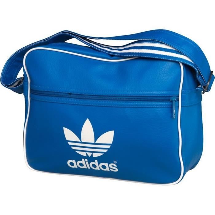 sacoche adidas bleu et noir