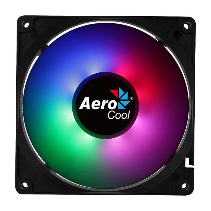 Ventilateur Boîtier PC – Aerocool – Frost RGB – 9 cm – Noir – RGB