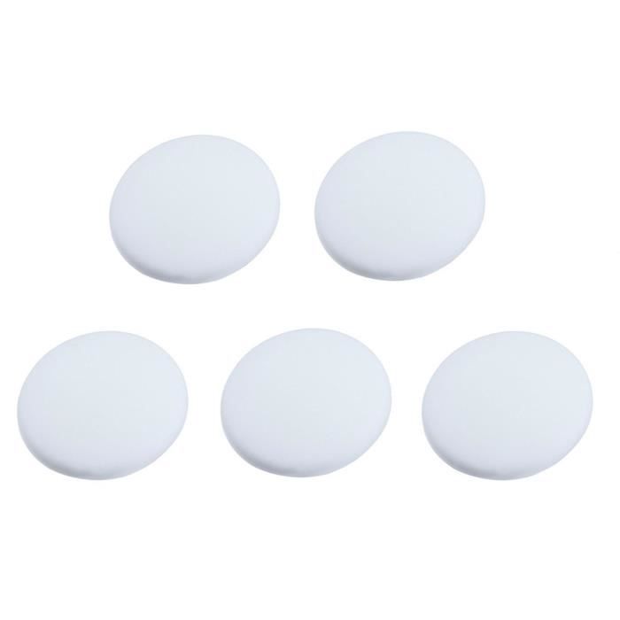 3 X Large En Caoutchouc Blanc Porte Stop arrête BOUCHON 33 mm