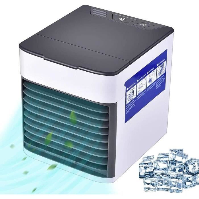Climatiseur Mobile Split, 7 Couleurs Led Lumières Petite Clim, 3 ...