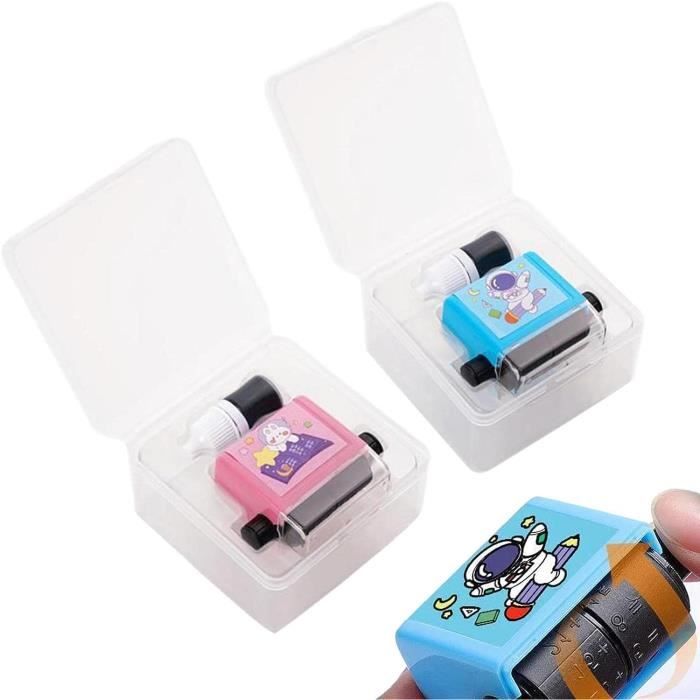 Tampon à Rouleau Pour Partitions - Double Tête 5 Et 6 Lignes - Pour écrire De La Musique à La Main - Avec Encre Bleue - Outil Pratique Pour Musiciens Et étudiants - 11