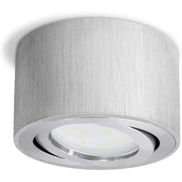 Spot Led 7W Spot Led Encastrable Plat Ip44 Salle De Bain Spot Rond