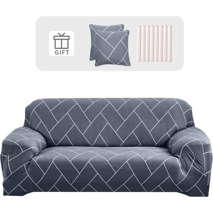 Housse de canapé extensible 2 places