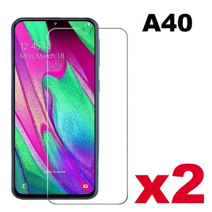 Verre trempé SAMSUNG A40