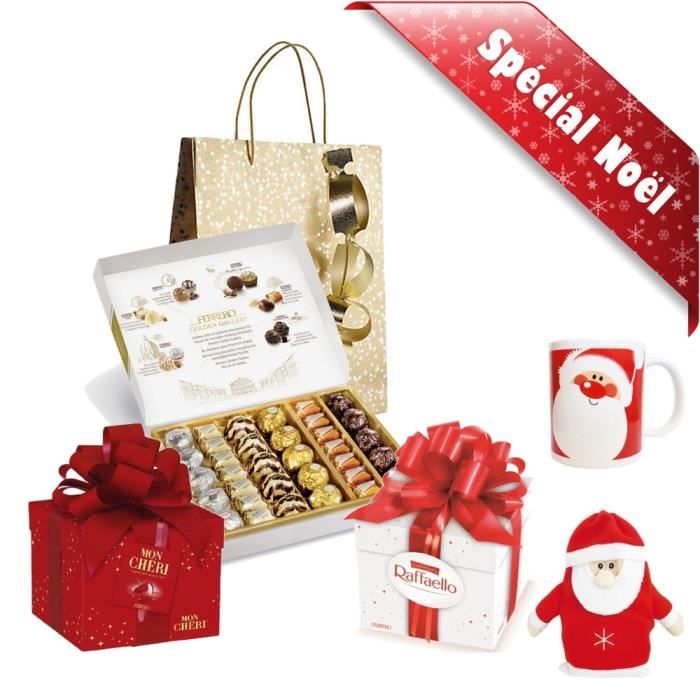 Chocolat de Noel Coffret Ferrero Golden Gallery + Mon Chéri