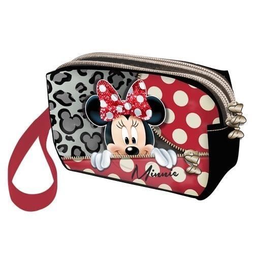 Minnie Trousse de toilette imperm/éable enfant fille Rose fonc/é 28X21cm
