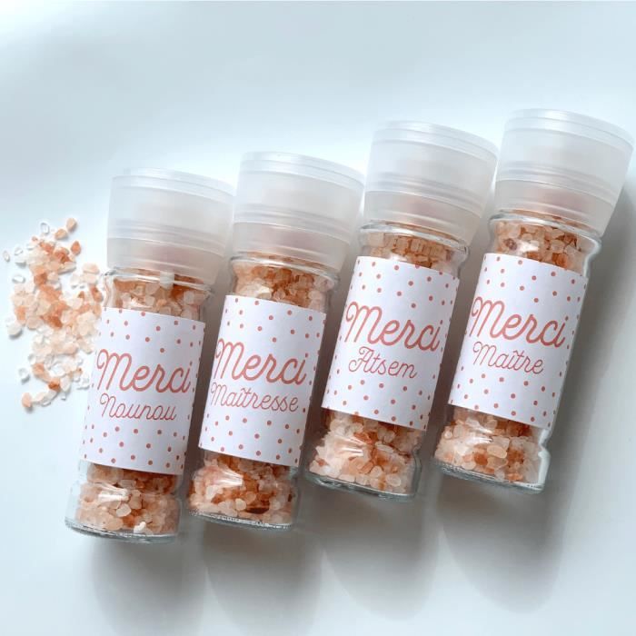 Coffret Cadeau Nounou Sel Rose De L Himalaya Merci Nounou Expert De Saveur 7 Saisons Cdiscount Puericulture Eveil Bebe