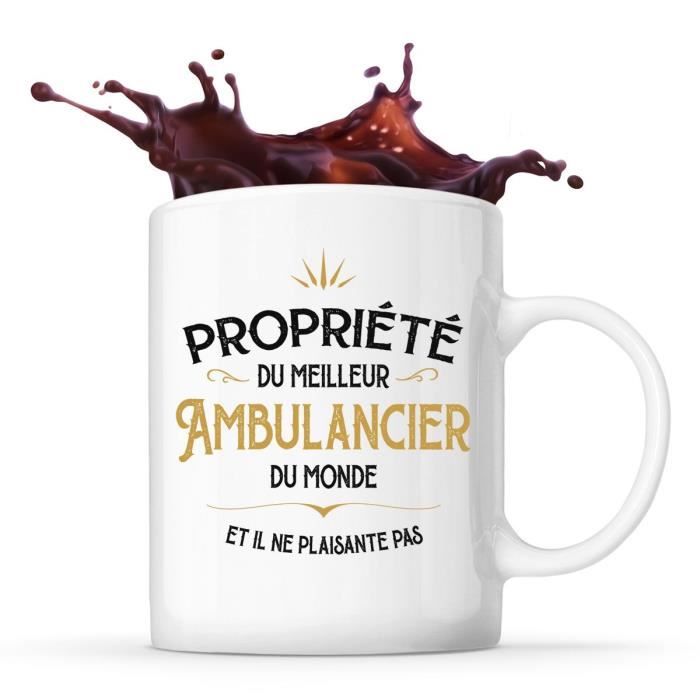 Mug - Merci - Belle-Maman Adorée - Céramique - 325 Ml - Résistant Lave-vaisselle