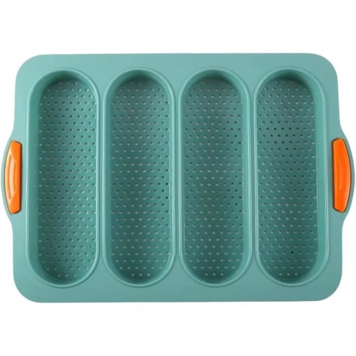 Moule à Pain En Silicone - Moule à Cake Rectangulaire Antiadhésif - Moule En Silicone - Moule à