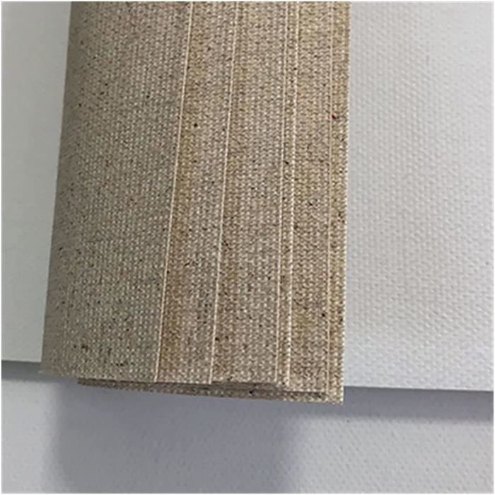 Rouleau De Toile Apprêtée Pour Peinture à L'huile - Lin Vierge Mélangé, Haute Qualité, Neuf