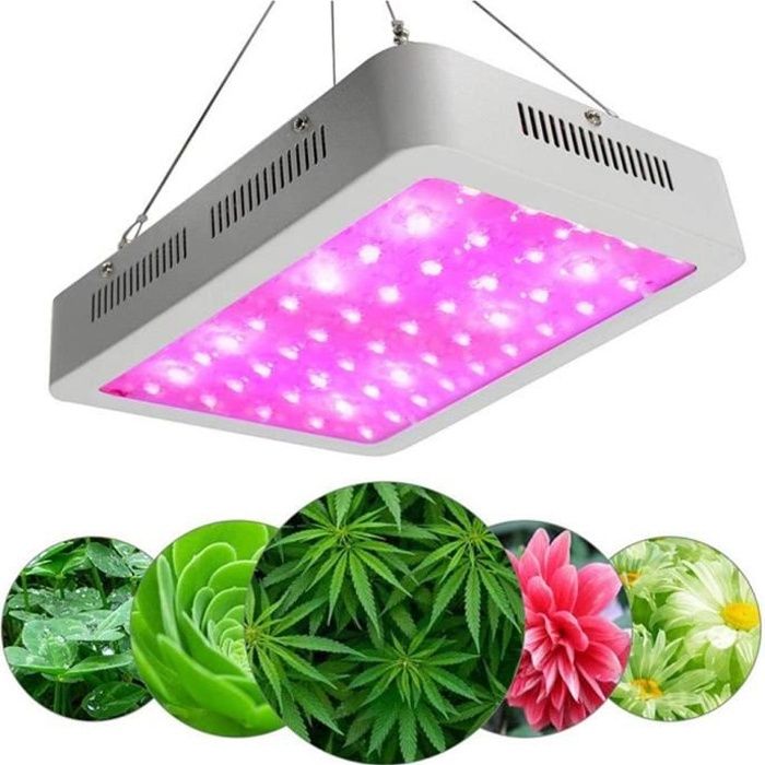 Lampe de Plante - Marque - Modèle - 27W - 57 LEDs - Cou de Cygne Flexible  360° - Cdiscount Jardin