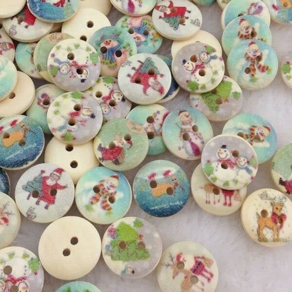 Lot De 20 Boutons En Résine Forme Pomme - 14mm - Pour Scrapbooking & Couture
