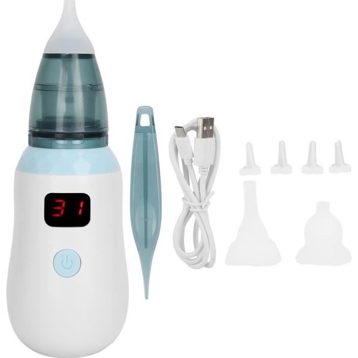Aspirateur Nasal Pour Bebe Booger Sucker Automatique A Faible Bruit Est Sur Et Inodore Nettoyant Automatique Booger Mucus Hb010 Cdiscount Puericulture Eveil Bebe