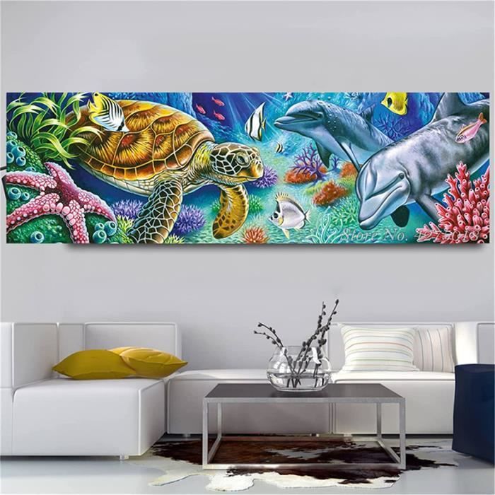 Diamond Painting - Luna et la Tortue des Étoiles (60cm x 90cm) main image 1