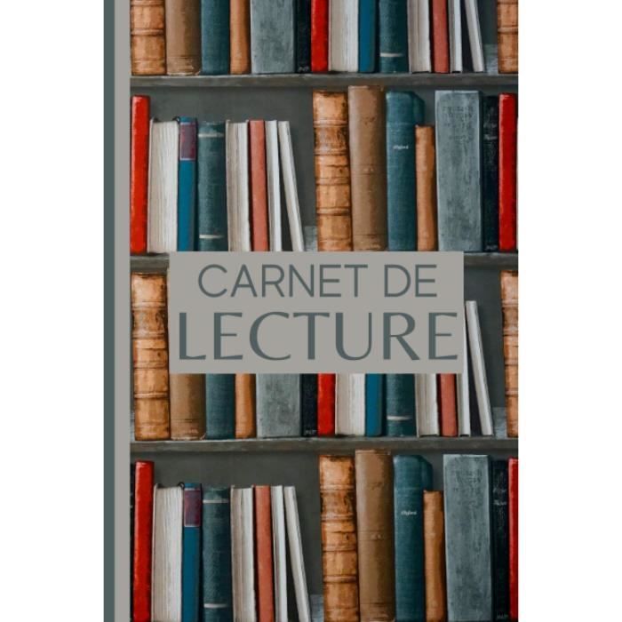 630 Carnet de lecture : carnet de Suivi de Lecture, carnet à remplir pour  garder trace de toutes vos lectures , 150 Fiches de lectu - Cdiscount  Beaux-Arts et Loisirs créatifs