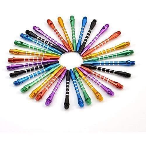 Lot De 18 Tiges De Fléchettes En Aluminium - Pour Remplacement Ou Customisation, Neuf