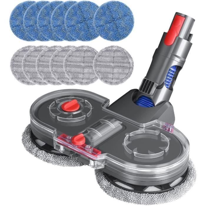 Laveuse électrique pour Dyson V7 V8 V10 V11 Vadrouille Tête Accessoire  Aspirateur Pièces de rechange Pièces de rechange Sol humide et sec Brosse  Dyson