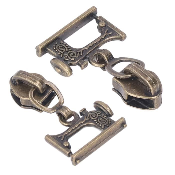 Lot De 8 Fermoirs Anti-Vol Pour Fermeture Éclair - Clips De Sécurité Pour Sac à Dos, Valise, Portefeuille - Alliage Zinc