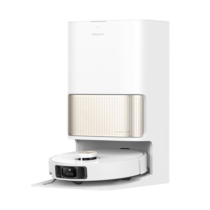 Aspirateur robot laveur Dreame L40 ultra Blanc - Aspiration 11 000 Pa - Brosse latérale extensible et relevable- MopExtend - Dreame