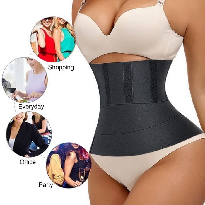Gaine Ventre Plat Body Sculptant - Contrôle Taille, Effet Fessier, En Spandex/nylon, Pour Femme, Confort Quotidien