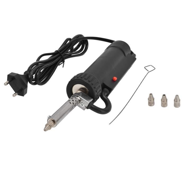 Pompe à Dessouder électrique Automatique - 350W, 220V - Avec Buses Remplaçables - Pour Réparation PCB Et électronique - 4