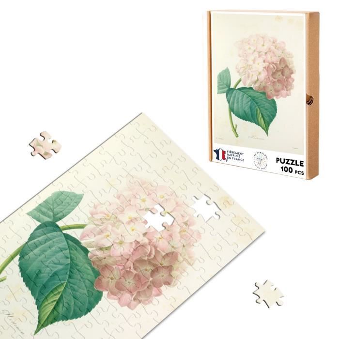 Puzzle Classique 100 pièces Hortensia Planche Illustration Botanique  Ancienne Fleurs - Cdiscount Jeux - Jouets