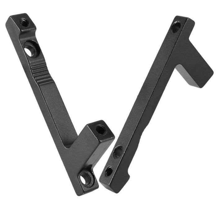 Adaptateur Frein à Disque Vélo En Alliage D'Aluminium – Convertisseur V-Brake Vers Disque, Multicolore, Avec Vis Et Clés Allen