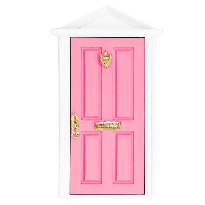 Porte Miniature Pour Maison De Poupée - Échelle 1/12 - En Bois à Personnaliser - DIY Déco Féerique