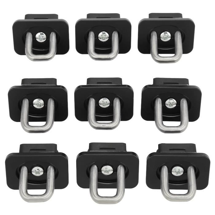 Unifizz Lot De 4 Ancrages D'ancrage Latéraux De Lit De Camion Pour