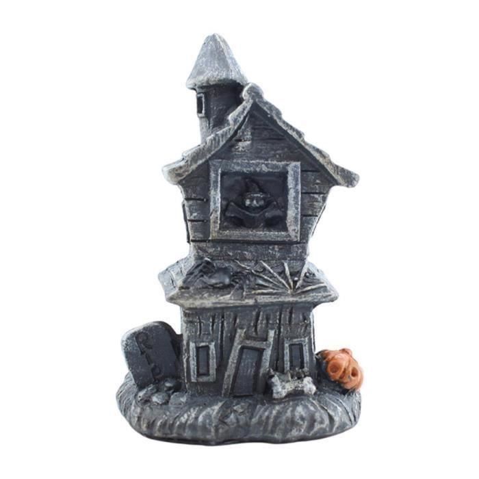 Anatre gotiche, Anatra in resina | Anatra da giardino in resina fantasma zucca demone,Ornamento per artigianato da giardino, decorazione da tavolo con paesaggio in miniatura per armadietto, libreria