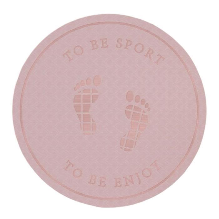 Tapis D'Entraînement Antidérapant 60x43cm - Protection Sol Pour Mini Vélo D'Appartement