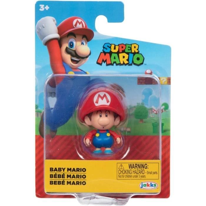 Figurine Super Mario Bebe Mario 5 Cm Set Figurine Collection 1 Carte Enfant  - Cdiscount Jeux - Jouets