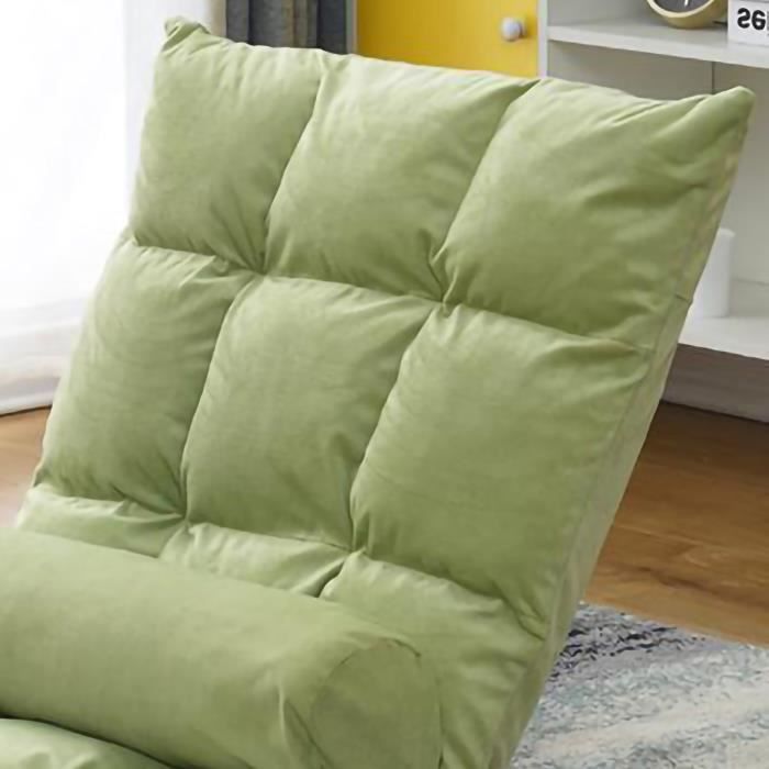 keenso canapé pliant tatami tatami canapé dossier pliant canapé chaise chambre simple étage balcon petit canapé meuble sofa vert