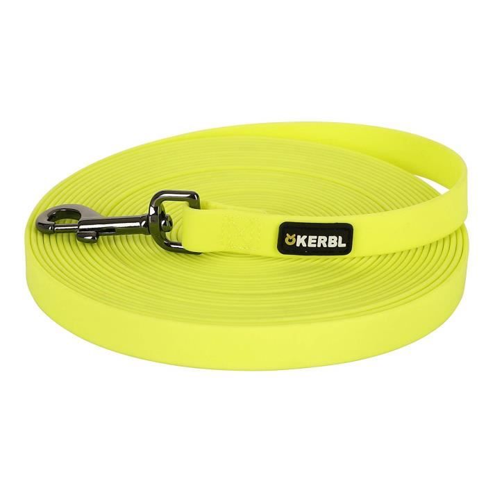 Laisse de Travail - Kerbl - 81101 - Jaune - 10 m - 20 mm Laisse de Travail - Kerbl - 81101 - Jaune - 10 m - 20 mm