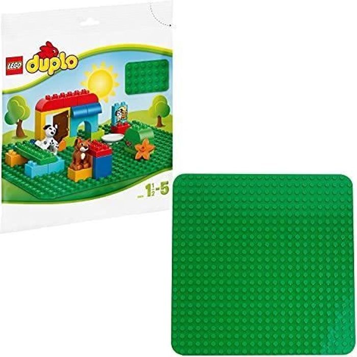 LEGO 2304 DUPLO Grande Plaque De Base Verte Classique, Briques LEGO DUPLO  Jeu Pour Enfants 2-5 ans - Cdiscount Jeux - Jouets