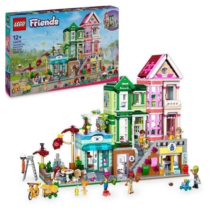 Lego Friends Les Appartements Et Boutiques De Heartlake City 42670 Lego La Boite - vue 4
