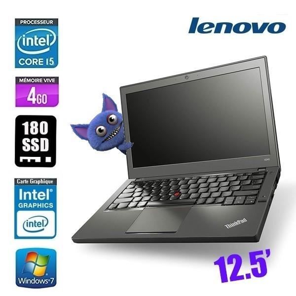 LENOVO THINKPAD X250 I5 2.3GHZ - vue 3