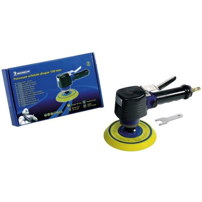 Michelin Coffret Ponceuse Orbitale Pneumatique Disque 150 Mm Achat Vente Ponceuse Polisseuse Michelin 6035000047 Domac Cdiscount