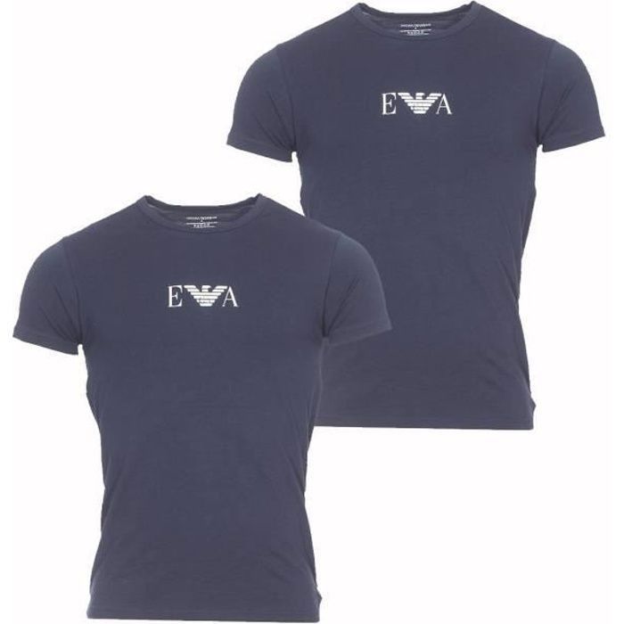 Homme Vêtements T-shirts T-shirts à manches courtes T-shirt EA7 pour homme en coloris Gris 