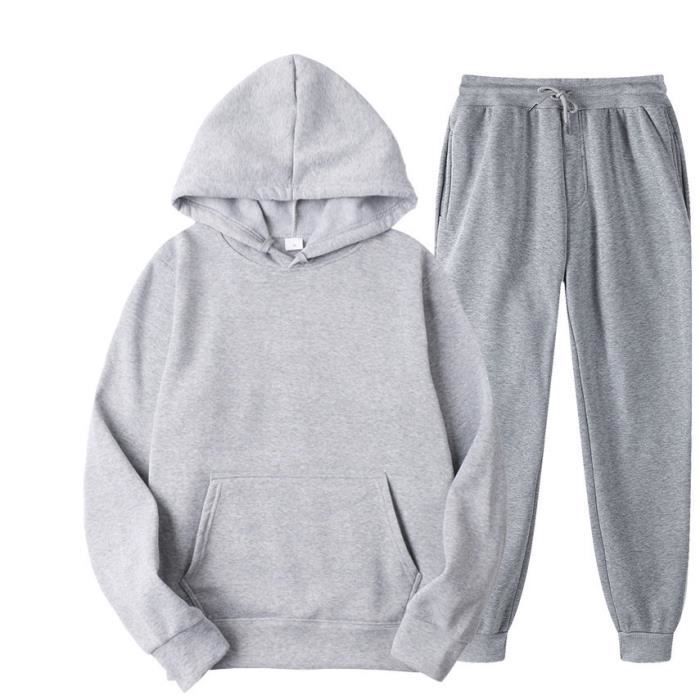 Ensemble jogging sweat homme deals